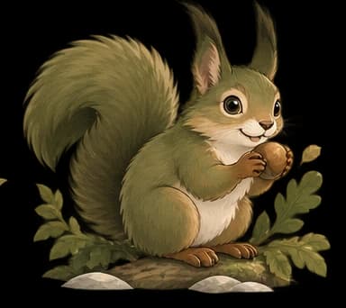 Illustration: The Squirrel
